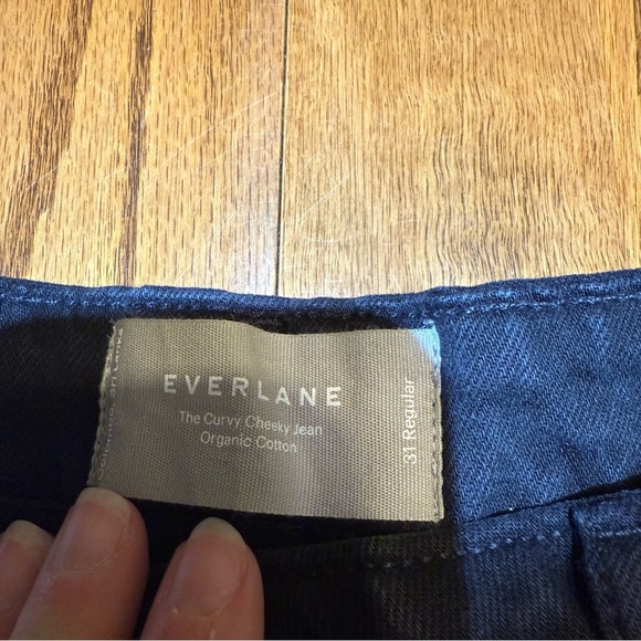 Everlane The Curvy Cheeky Jean Black Size 31 Regular NWT - Picture 5 of 9